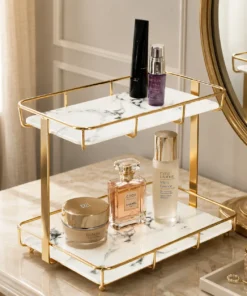 Alternative view of 2-layer vanity for makeup