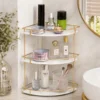 Bathroom Corner Shelf-wahaj decor
