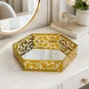 Luxury Hexagonal Makeup Vanity Organizer 2