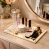Luxury Makeup Organizer Tray for cosmetics and beauty essentials