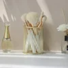 Makeup Brush Pen Organizer – Modern Metal Cosmetic Storage 1 1