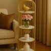 Wahaj Special 3 Layer Bird Shaped Cage Rack Decorative Storage Shelf for Home Display 7 1