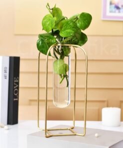 Alternative view of Premium Crystal Flower Holder – Perfect Centerpiece for Living Room Decor