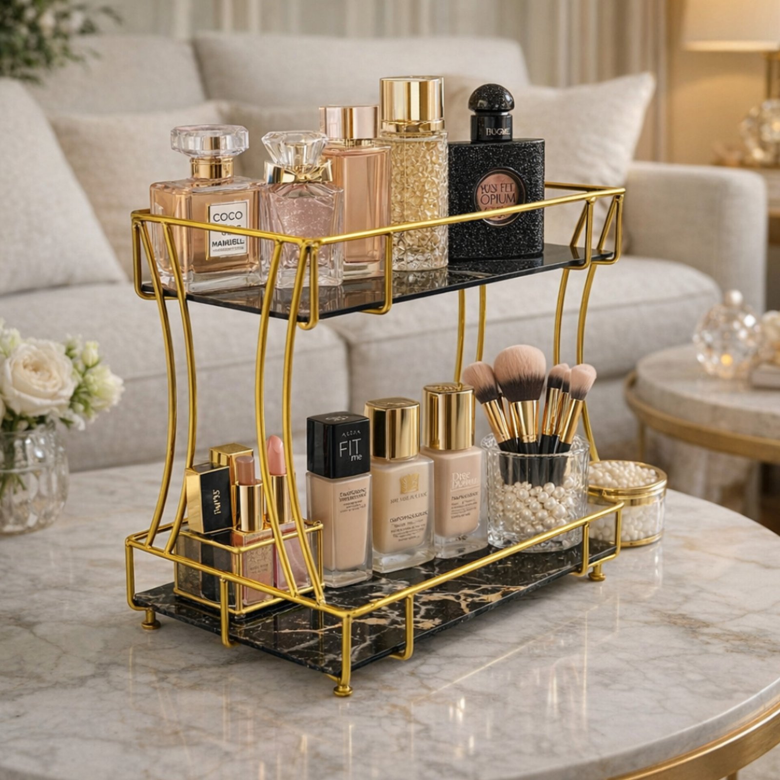 2 Layer Cosmetic Organizer