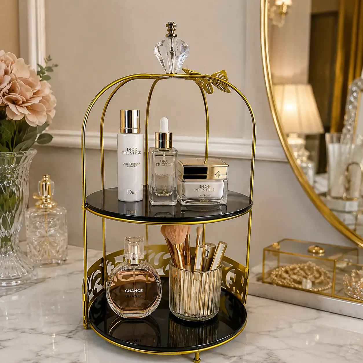 Butterfly Makeup Storage Rack