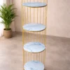 Corner Shelf for Living Room – Modern Space Saving Shelf Wahaj Decor 2