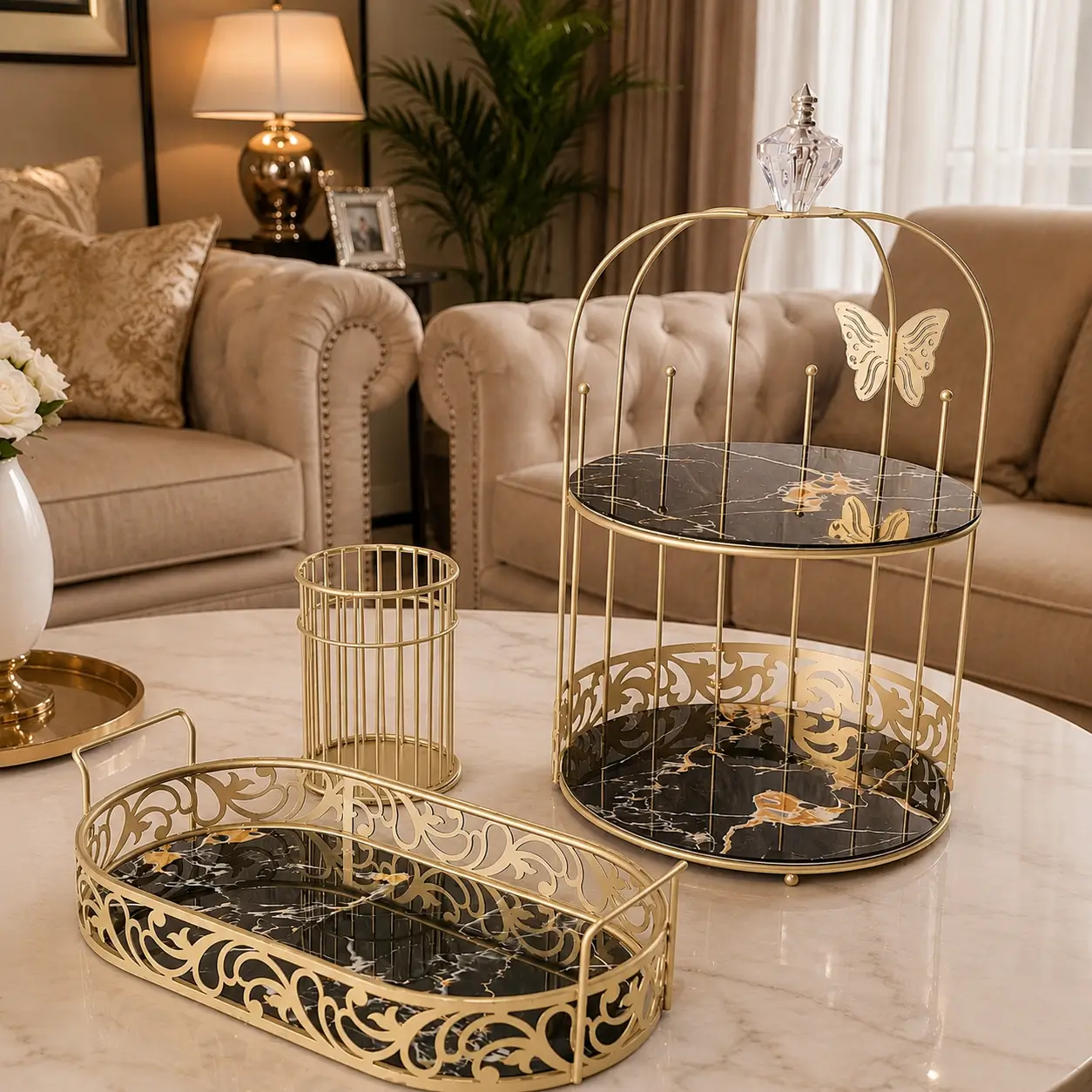 Buy 2 Get 1 Free | Luxury Makeup Organizer Collection - Image 2