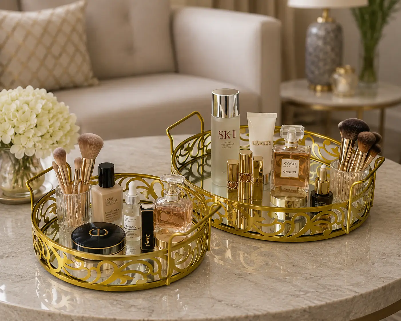 Acrylic Tray Organizer