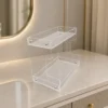 2 layers acrylic makeup organizer
