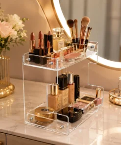 acrylic makeup organizer