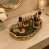 Oval Shaped Cosmetic organizer 1