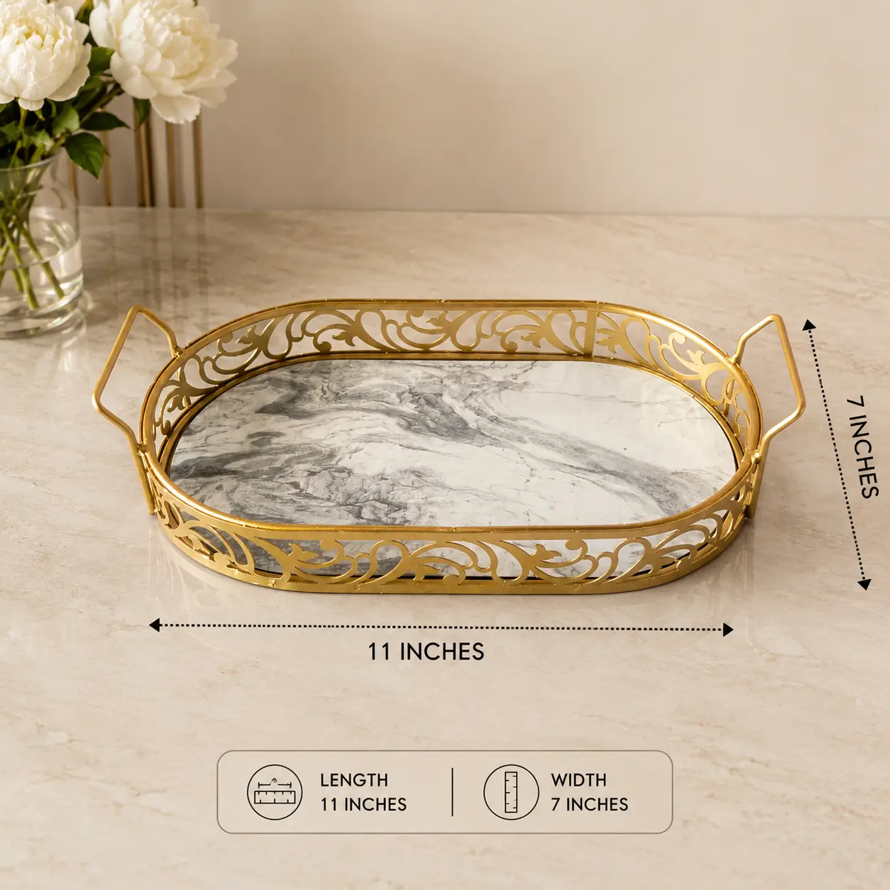 Oval Shaped Cosmetic organizer - Image 4