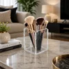 acrylic makeup brush holder 1
