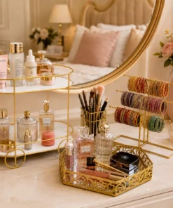 Makeup Organizer Set